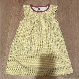 Tea Collection Flutter Sleeve peplum Dress